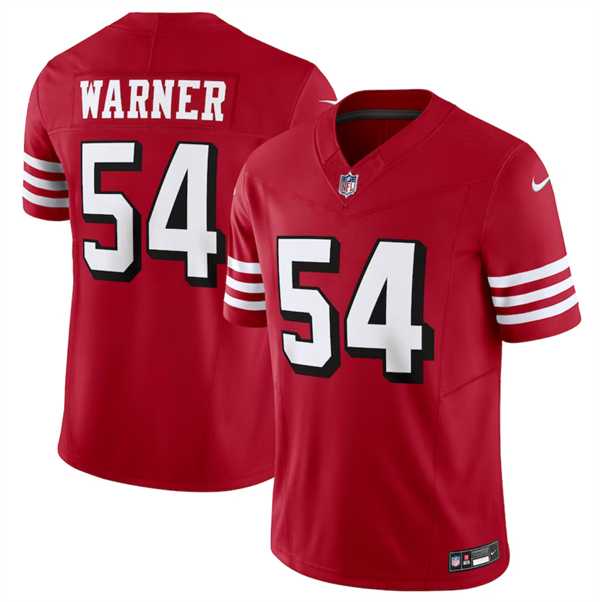 Men & Women & Youth San Francisco 49ers #54 Fred Warner New Red 2023 F.U.S.E. Vapor Untouchable Limited Stitched Football Jersey,We sell and wholesale Men & Women & Youth San Francisco 49ers #54 Fred Warner New Red 2023 F.U.S.E. Vapor Untouchable Limited Stitched Football Jersey on line form chian!